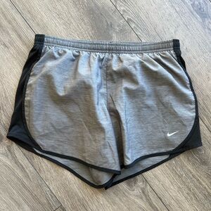 Nike Dri- Fit Women's Gray Black Running Shorts XL